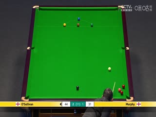 2024斯诺克大师赛 罗尼·奥沙利文6-2肖恩·墨菲 20240113（黑8）海报