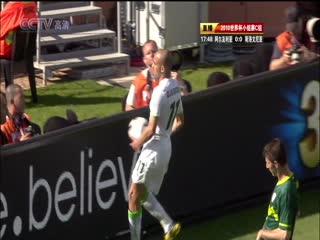 南非世界杯 小組賽-C 阿爾及利亚(非洲) VS (欧洲)斯洛文尼亚上半场GrouCAlgeriavsSloveniastHalf国语海报