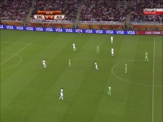 南非世界杯 小組賽-C 英格蘭(歐洲) VS (非洲)阿爾及利亞(国俄双语)海报