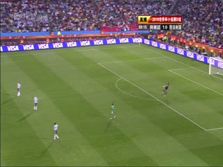 南非世界杯 小組賽-B 阿根廷(南美洲) VS (非洲)尼日利亞下半场FIFAWorldCuArgentinavsNigeriandHalf国语海报