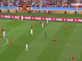 南非世界杯 八分之一决赛 荷蘭(歐洲) VS (歐洲)斯洛伐克(国俄双语)海报