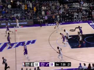 NBA常规赛 篮网VS爵士 20250113海报