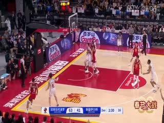 CBA常规赛第35轮 深圳马可波罗VS新疆伊力特 20250125海报