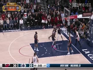 NBA常规赛 热火VS快船 20250114海报