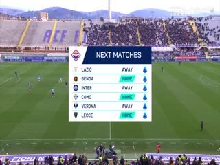 意甲联赛 佛罗伦萨VS都灵 20250119海报