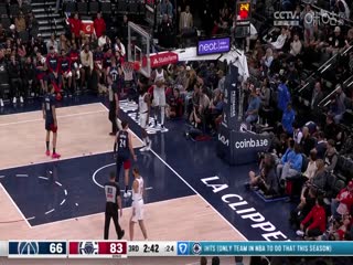 NBA常规赛 奇才VS快船 20250124海报
