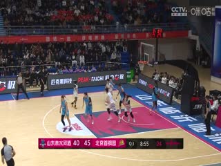 WCBA常规赛A组 山东赤水河酒VS北京首钢园 20250121海报