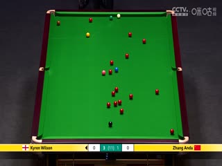 2025斯诺克大师赛第一轮：凯伦·威尔逊6-4张安达 20250115海报