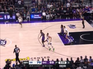 NBA常规赛 勇士VS国王 20250123海报