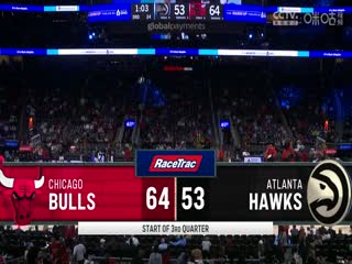 NBA常规赛 公牛VS老鹰 20241227海报