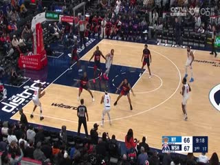 NBA常规赛 尼克斯VS奇才 20241229海报