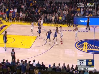 NBA常规赛 灰熊VS勇士 20250105海报
