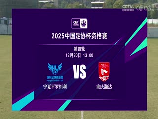 足协杯资格赛 宁夏平罗恒利VS重庆瀚达 20241220海报