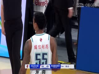 CBA常规赛第24轮 浙江方兴渡VS青岛国信制药 20241230海报