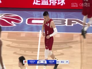 CBA常规赛第17轮 北京北汽VS山西汾酒 20241214海报