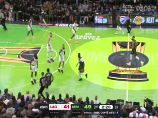 NBA杯 快船VS森林狼 20241130海报