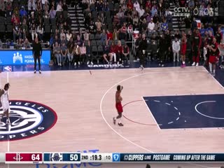 NBA常规赛 火箭VS快船 20241209海报