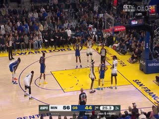 NBA常规赛 森林狼VS勇士 20241207海报