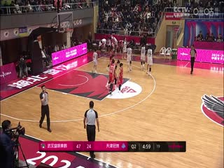 WCBA常规赛B组 武汉盛帆黄鹤VS天津冠岚 20241123海报