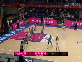 WCBA常规赛A组 山东赤水河酒VS浙江稠州银行 20241116海报