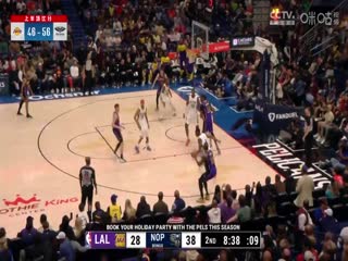 NBA常规赛 湖人VS鹈鹕 20241117海报