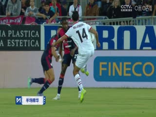 意甲联赛 卡利亚里VSAC米兰 20241110海报