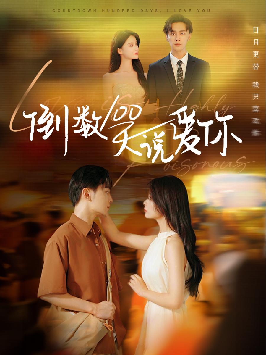 倒数100天说爱你海报