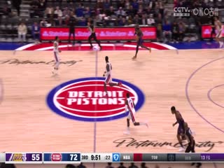 NBA常规赛 湖人VS活塞 20241105海报