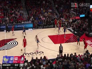 NBA常规赛 勇士VS开拓者 20241024海报