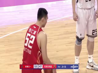 NBL半决赛G2 安徽文一VS石家庄翔蓝 20240902海报