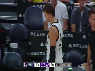 NBA盐湖城夏季联赛 灰熊VS爵士 20240709海报