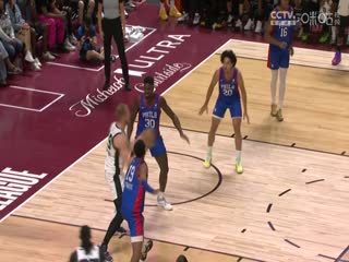 NBA夏季联赛 76人VS马刺 20240720海报