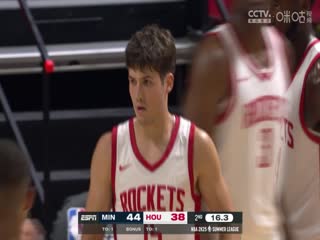 NBA夏季联赛 森林狼VS火箭 20240719海报