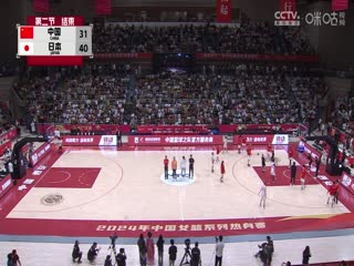 中国女篮系列热身赛 中国女篮VS日本女篮 20240607海报