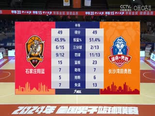 NBL 石家庄翔蓝VS长沙湾田勇胜 20240727海报