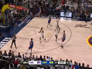 NBA季后赛 湖人VS掘金 20240421海报