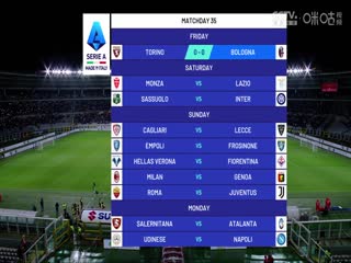 意甲联赛 都灵VS博洛尼亚 20240504海报