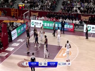 CBA常规赛第52轮 山西汾酒VS北京控股 20240406海报