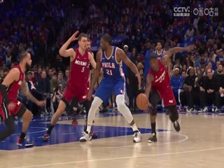 NBA附加赛 热火VS76人 20240418海报