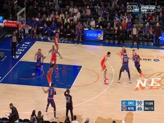 NBA常规赛 雷霆VS尼克斯 20240401海报