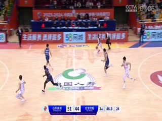 CBA常规赛第48轮 山东高速VS北京控股 20240326（王新通）海报