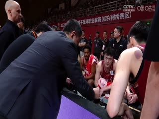 CBA季后赛四分之一决赛 浙江稠州金租VS上海久事 20240419海报