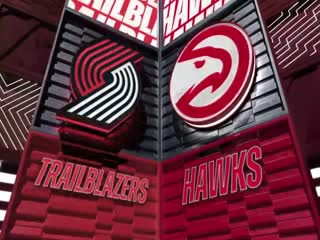 NBA常规赛 开拓者VS老鹰 20240328海报