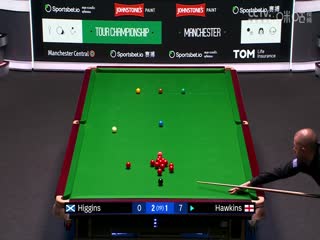 斯诺克巡回锦标赛半决赛 巴里·霍金斯4-4约翰·希金斯（第一阶段） 20250405海报