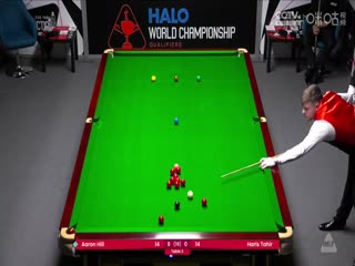 斯诺克世锦赛资格赛96进64 亚伦·希尔10-0哈里斯·塔希尔（第二阶段） 20250410海报