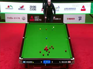 斯诺克世界大奖赛16进8 约翰·希金斯4-2凯伦·威尔逊  20250306海报