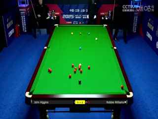 斯诺克玉山世界公开赛32进16 罗比·威廉姆斯3-5约翰·希金斯  20250225海报