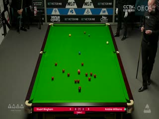 斯诺克威尔士公开赛64进32 斯图尔特·宾汉姆0-4罗比·威廉姆斯 20250211海报
