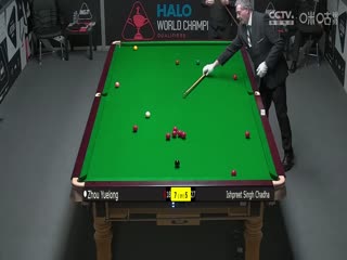 斯诺克世锦赛资格赛96进64及64进32 周跃龙10-5辛格·查达（第二阶段） 20250413海报