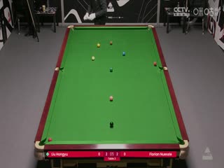 斯诺克威尔士公开赛资格赛 刘宏宇3-4弗洛里安·努斯勒 20250206海报